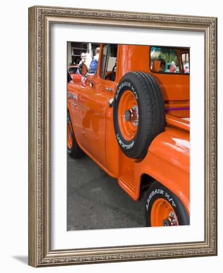 Classic American Automobile, Seattle, Washington, USA-William Sutton-Framed Photographic Print