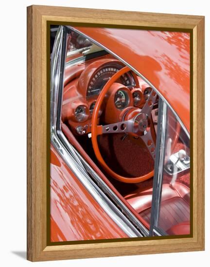 Classic American Automobile, Seattle, Washington, USA-William Sutton-Framed Premier Image Canvas