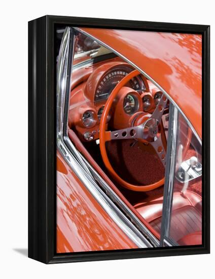 Classic American Automobile, Seattle, Washington, USA-William Sutton-Framed Premier Image Canvas