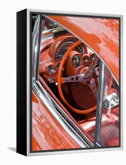 Classic American Automobile, Seattle, Washington, USA-William Sutton-Framed Premier Image Canvas