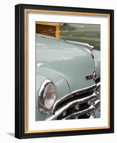 Classic American Automobile, Seattle, Washington, USA-William Sutton-Framed Photographic Print