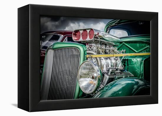 Classic American Automobile-David Challinor-Framed Premier Image Canvas