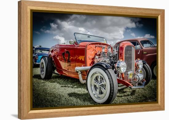 Classic American Automobile-David Challinor-Framed Premier Image Canvas