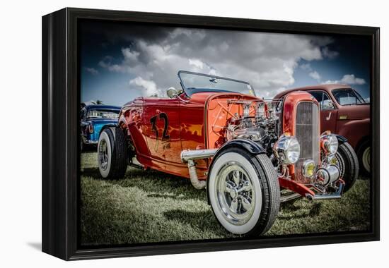 Classic American Automobile-David Challinor-Framed Premier Image Canvas