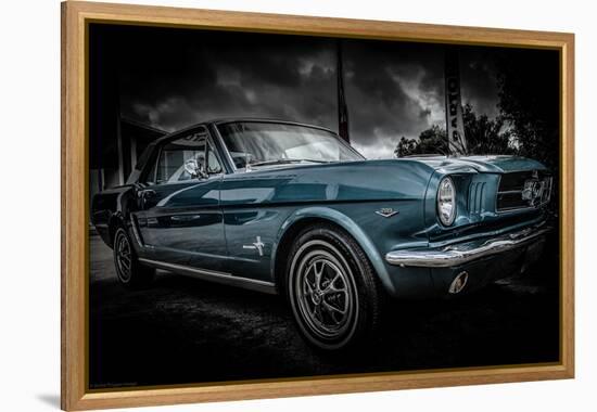 Classic American Automobile-David Challinor-Framed Premier Image Canvas