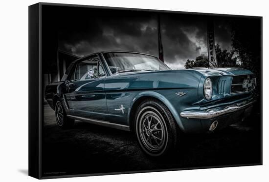 Classic American Automobile-David Challinor-Framed Premier Image Canvas