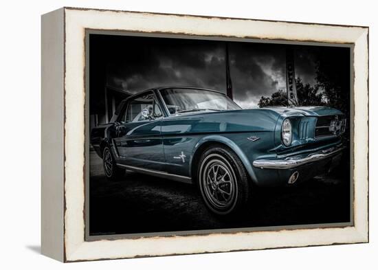 Classic American Automobile-David Challinor-Framed Premier Image Canvas