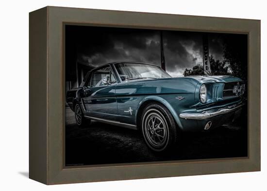 Classic American Automobile-David Challinor-Framed Premier Image Canvas