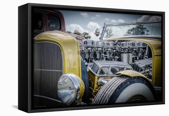 Classic American Automobile-David Challinor-Framed Premier Image Canvas