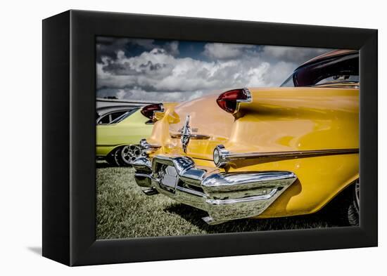 Classic American Automobile-David Challinor-Framed Premier Image Canvas