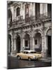 Classic American Car (Chevrolet), Paseo Del Prado, Havana, Cuba-Jon Arnold-Mounted Photographic Print