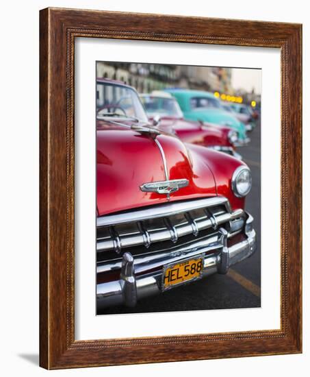 Classic American Car, Havana, Cuba-Jon Arnold-Framed Photographic Print