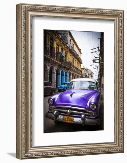 Classic American Car, Havana, Cuba-Jon Arnold-Framed Photographic Print