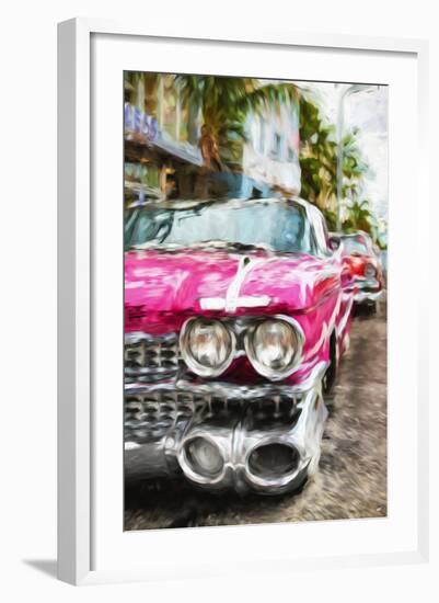 Classic American Car IV - In the Style of Oil Painting-Philippe Hugonnard-Framed Giclee Print