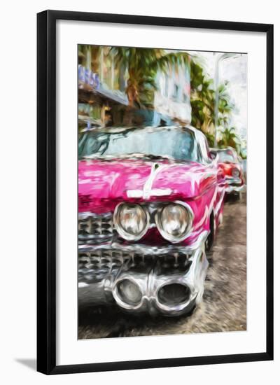 Classic American Car IV - In the Style of Oil Painting-Philippe Hugonnard-Framed Giclee Print