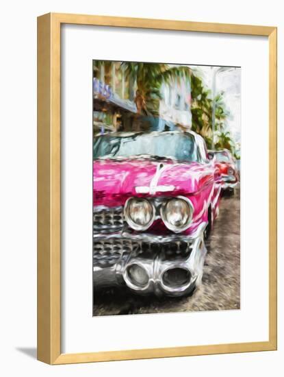 Classic American Car IV - In the Style of Oil Painting-Philippe Hugonnard-Framed Giclee Print