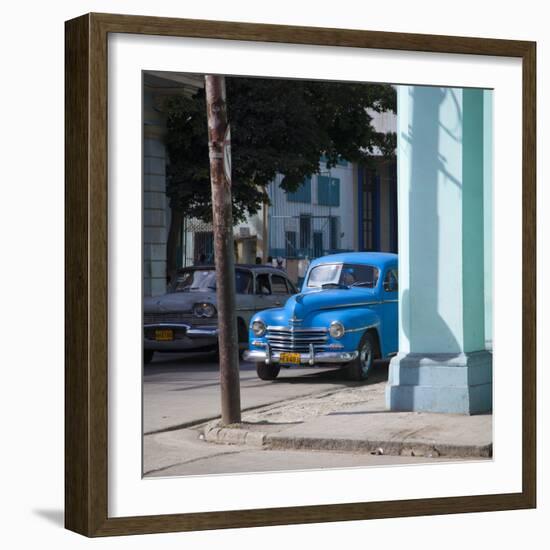 Classic American Car (Plymouth), Havana, Cuba-Jon Arnold-Framed Photographic Print