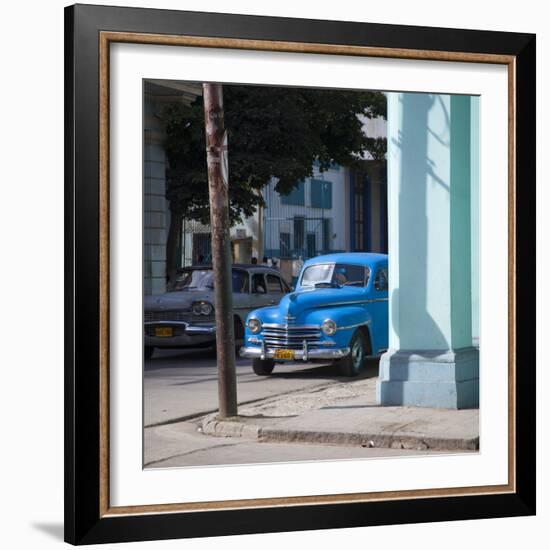 Classic American Car (Plymouth), Havana, Cuba-Jon Arnold-Framed Photographic Print