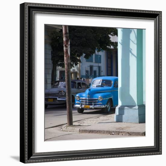 Classic American Car (Plymouth), Havana, Cuba-Jon Arnold-Framed Photographic Print