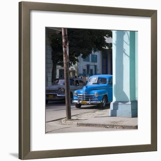 Classic American Car (Plymouth), Havana, Cuba-Jon Arnold-Framed Photographic Print