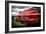 Classic American Muscle Car in Red-David Challinor-Framed Photographic Print