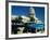 Classic American Taxi Cars Parked in Front of National Capital Building, Havana, Cuba-Martin Lladó-Framed Photographic Print