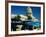 Classic American Taxi Cars Parked in Front of National Capital Building, Havana, Cuba-Martin Lladó-Framed Photographic Print