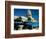 Classic American Taxi Cars Parked in Front of National Capital Building, Havana, Cuba-Martin Lladó-Framed Photographic Print