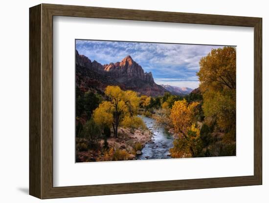 Classic Autumn View Zion National Park, Utah-Vincent James-Framed Photographic Print