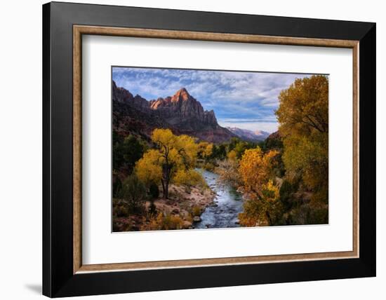 Classic Autumn View Zion National Park, Utah-Vincent James-Framed Photographic Print