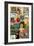 Classic Book Cover Collage-Paris Pierce-Framed Art Print