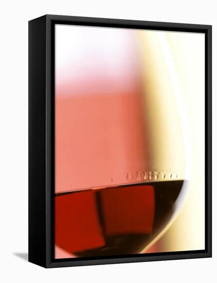 Classic Bordeaux Glass, 1/3 Full-Alexander Feig-Framed Premier Image Canvas