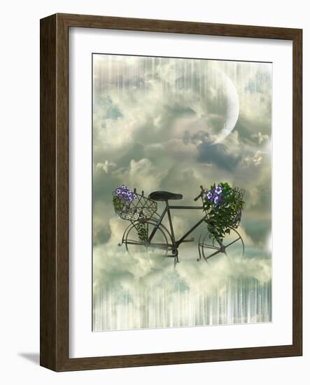 Classic Bycicle-justdd-Framed Art Print