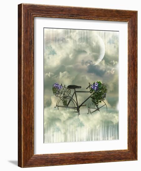 Classic Bycicle-justdd-Framed Art Print