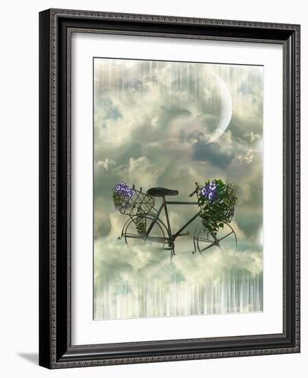 Classic Bycicle-justdd-Framed Art Print