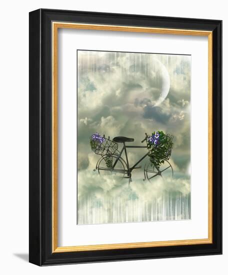 Classic Bycicle-justdd-Framed Art Print