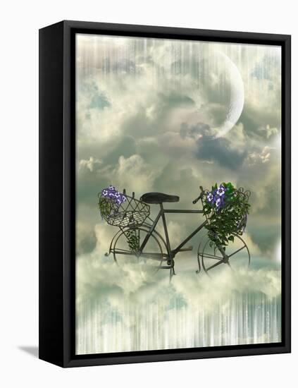 Classic Bycicle-justdd-Framed Stretched Canvas