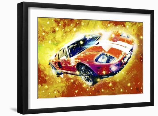 Classic Car Ford GT V-Fernando Palma-Framed Giclee Print