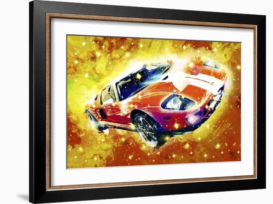 Classic Car Ford GT V-Fernando Palma-Framed Giclee Print