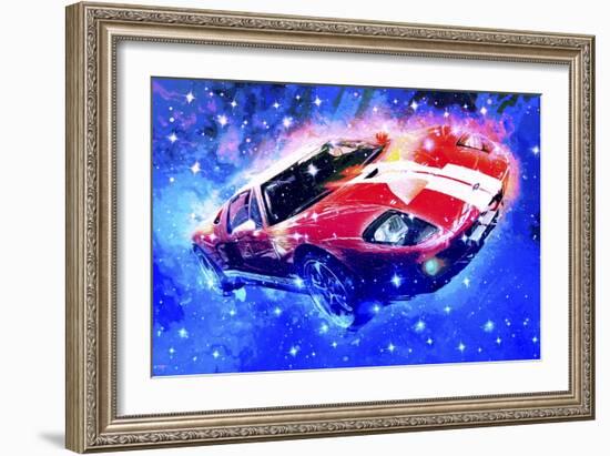 Classic Car Ford GT VI-Fernando Palma-Framed Giclee Print