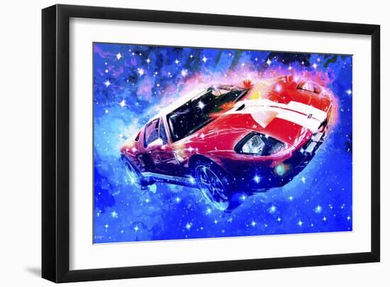 Classic Car Ford GT VI-Fernando Palma-Framed Giclee Print