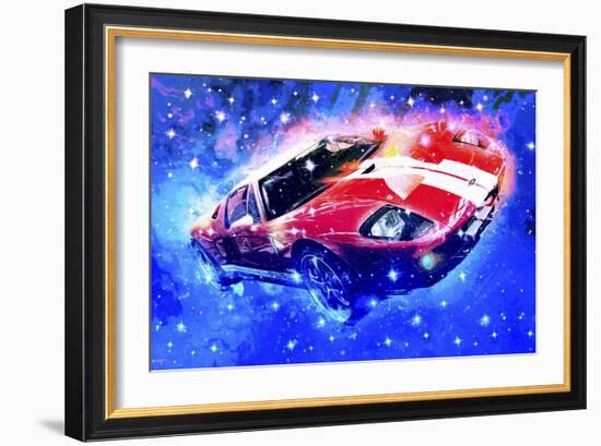 Classic Car Ford GT VI-Fernando Palma-Framed Giclee Print