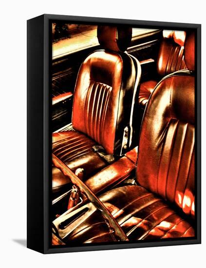 Classic Car Interior in Copper-Paula Iannuzzi-Framed Premier Image Canvas