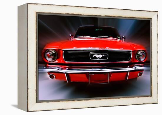 Classic Car-Nathan Wright-Framed Premier Image Canvas