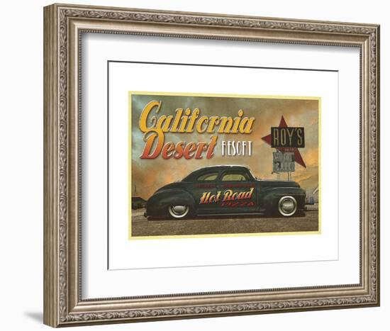 Classic Cars 2-Carlos Casamayor-Framed Art Print