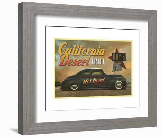 Classic Cars 2-Carlos Casamayor-Framed Art Print