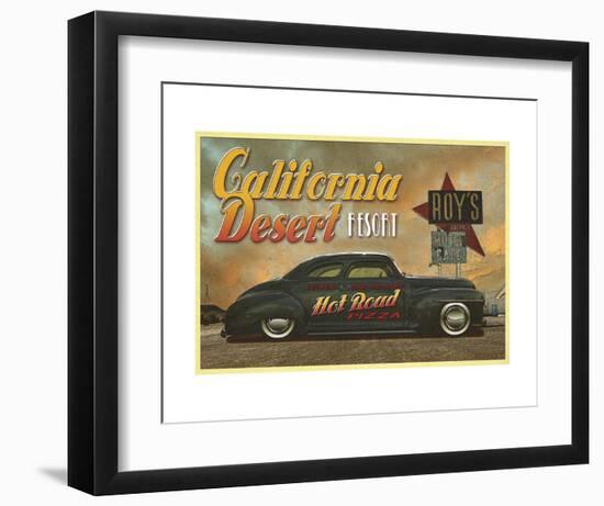 Classic Cars 2-Carlos Casamayor-Framed Art Print