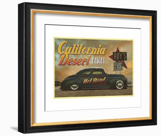 Classic Cars 2-Carlos Casamayor-Framed Art Print