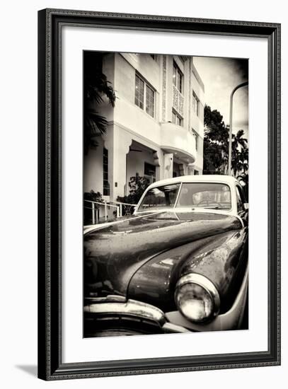 Classic Cars of Miami Beach-Philippe Hugonnard-Framed Photographic Print