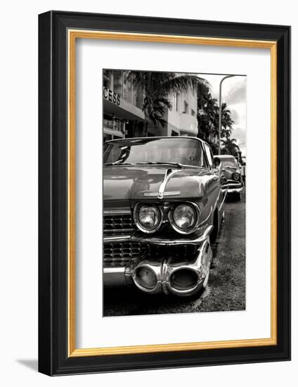 Classic Cars of Miami Beach-Philippe Hugonnard-Framed Photographic Print